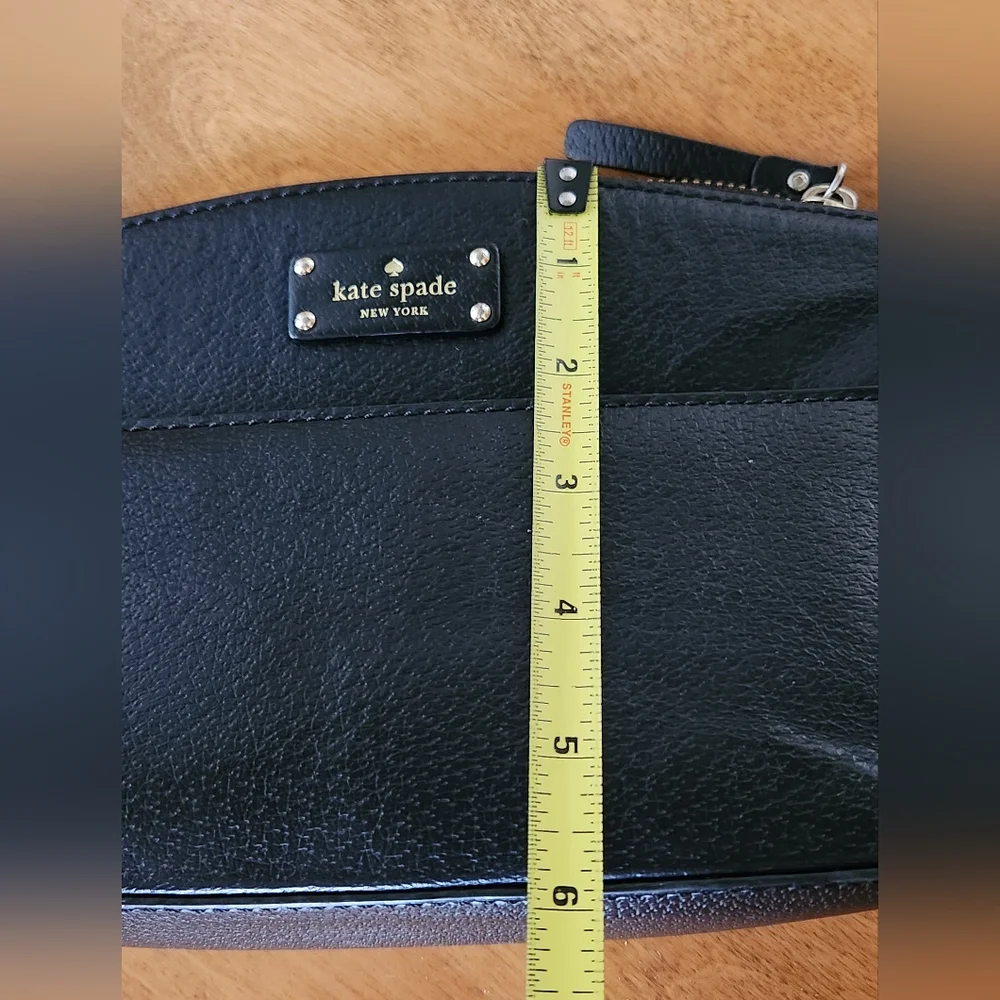 Kate Spade Black Grove Street Millie Pebbled Leather Crossbody Bag